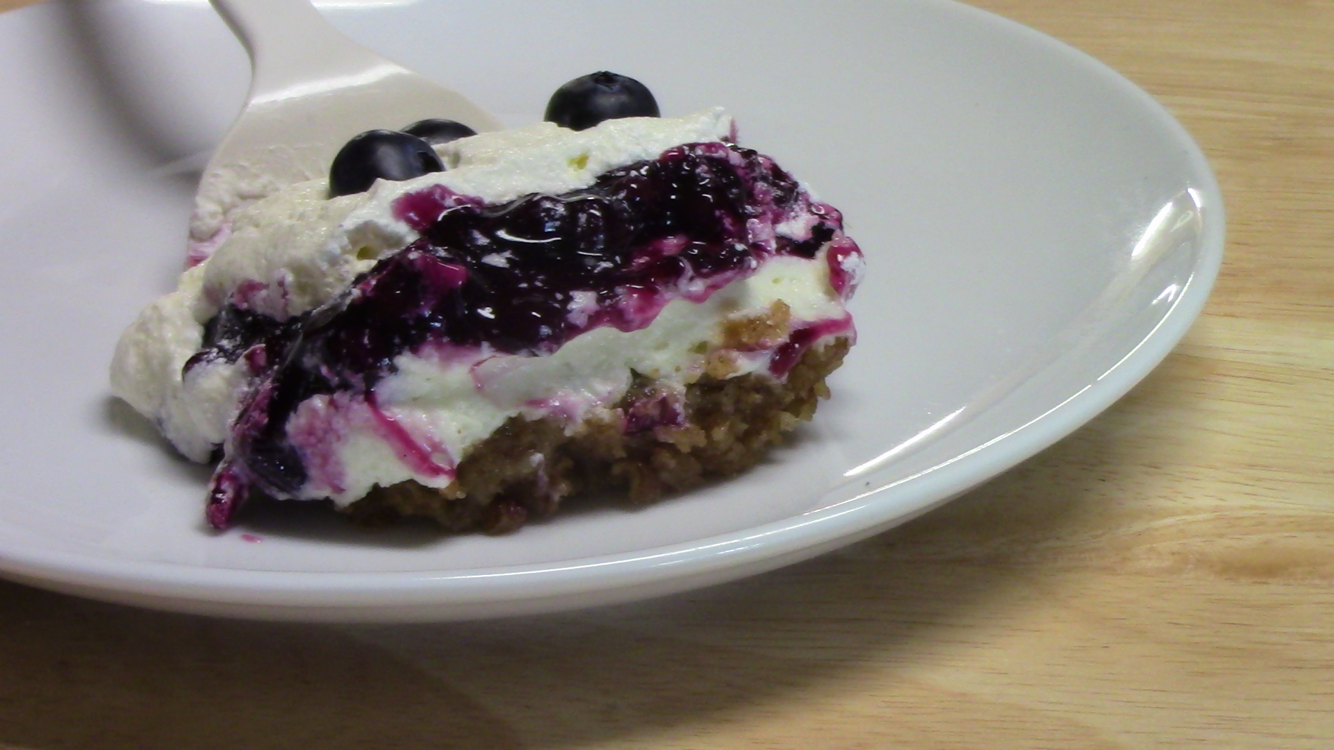 Delightful Blueberry 4 Layer Pie