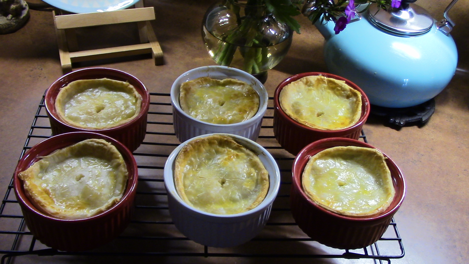 Easy Chicken Pot Pies Minis