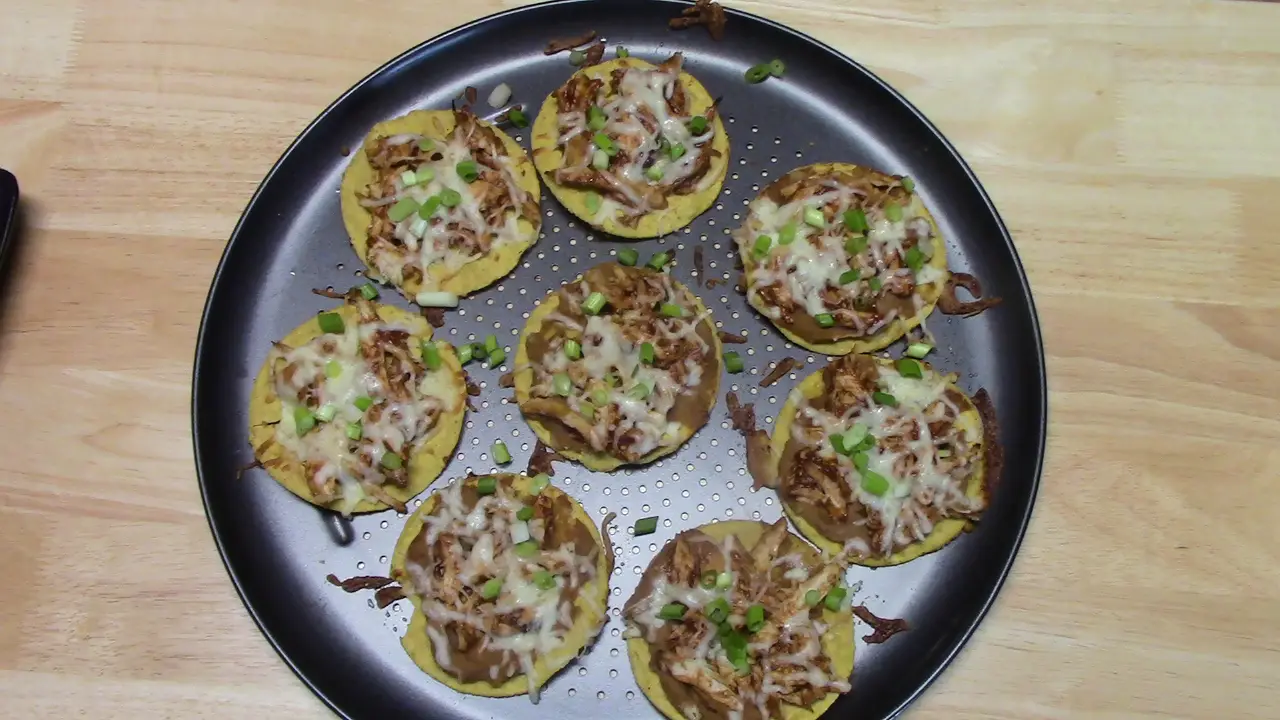 Chicken BBQ Tostadas