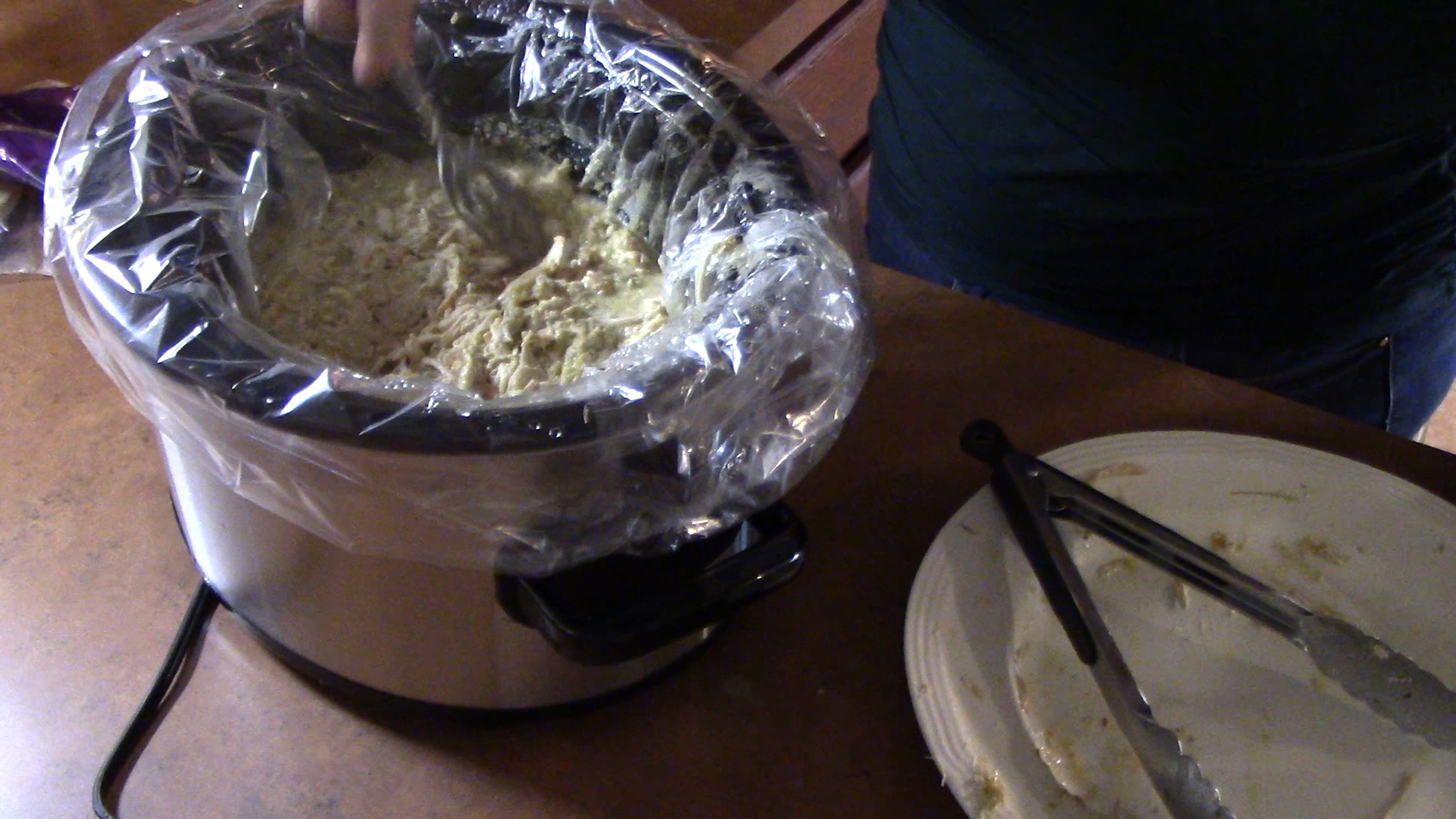 Crockpot Creamy Salsa Verde Chicken