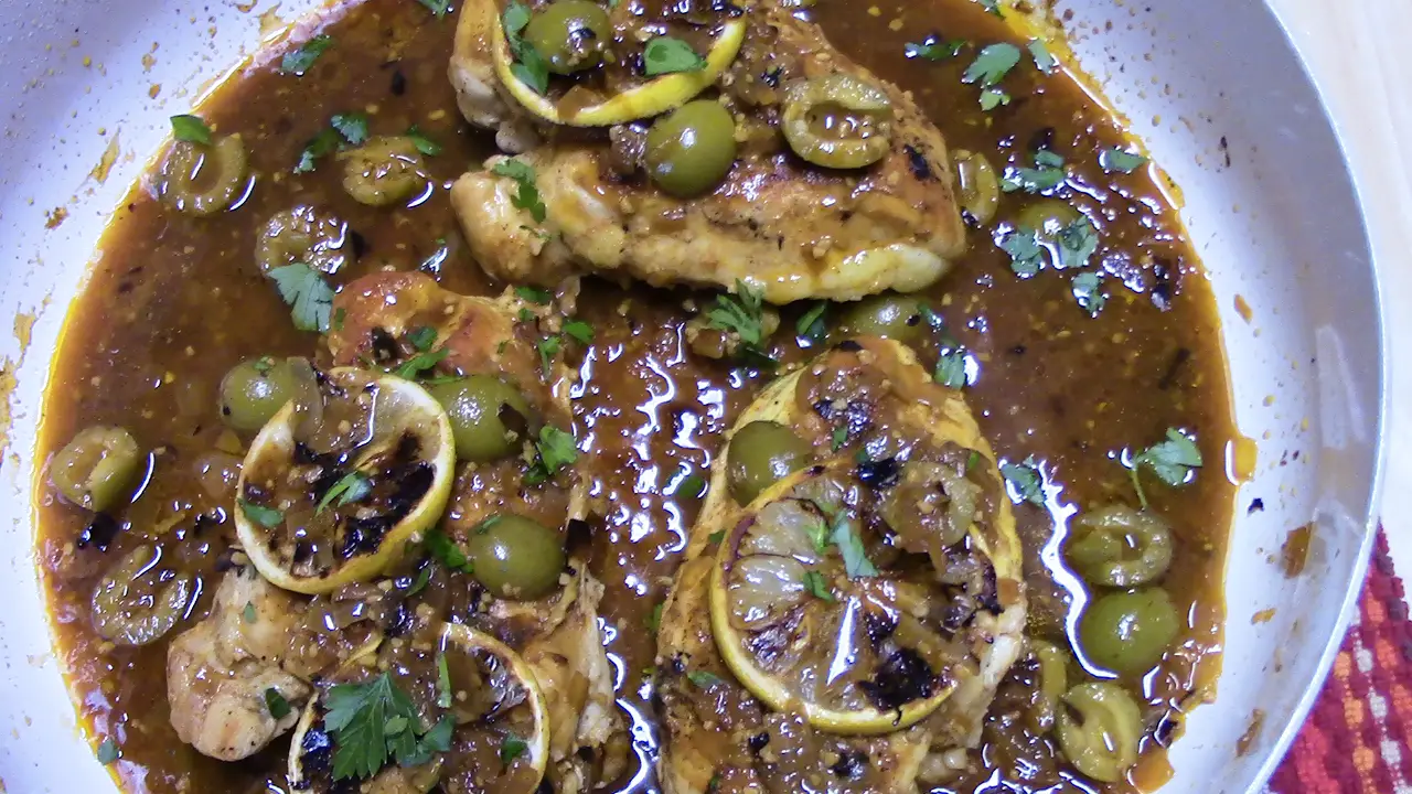 Moroccan Lemon Chicken