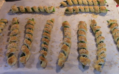 Puff Pastry Wrapped Asparagus