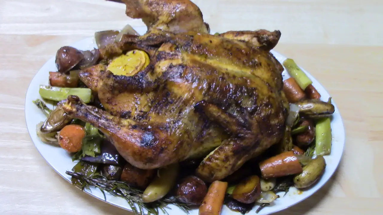 Oven Roasted Chicken & Vegetables