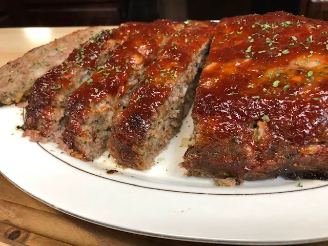 Rustic Homemade Meatloaf