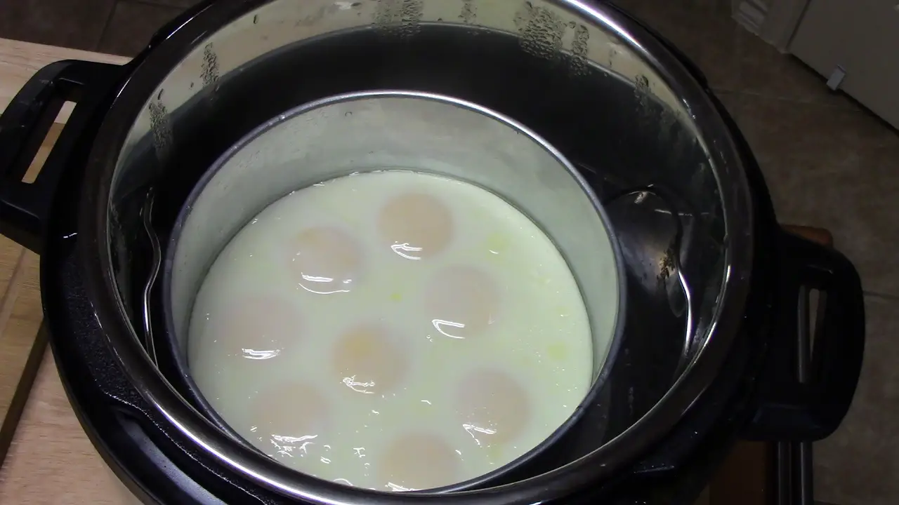 Instant Pot No Shell Hard Cooked Eggs