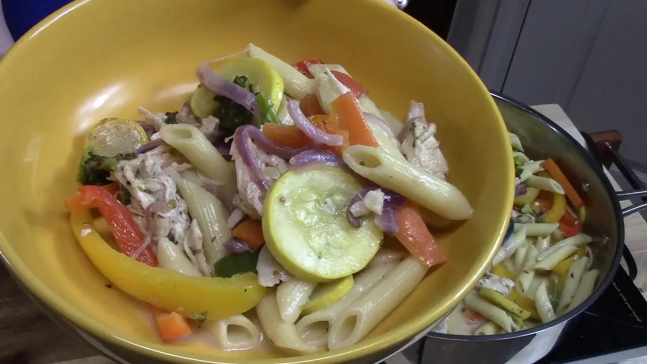 Pasta Primavera with Chicken