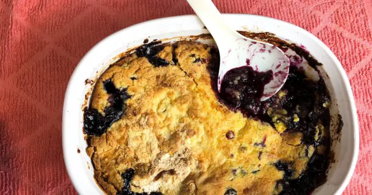 Blueberry Dump Cake