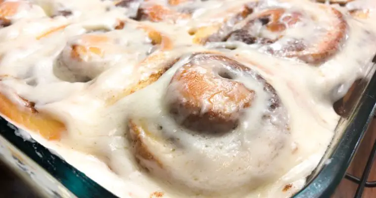 Copycat Cinnabon Cinnamon Rolls