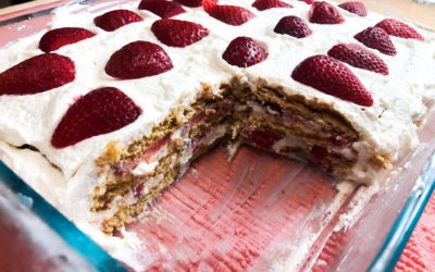 Strawberry Icebox Cake