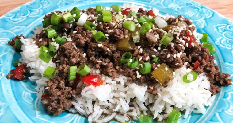 Instant Pot Korean Ground Beef-Simple & Delicious