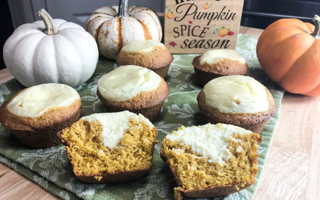 Pumpkin Cream Cheese Muffins