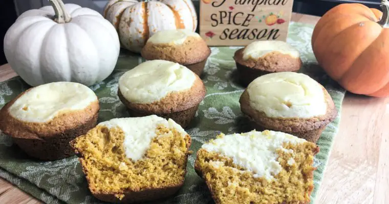 Pumpkin Cream Cheese Muffins