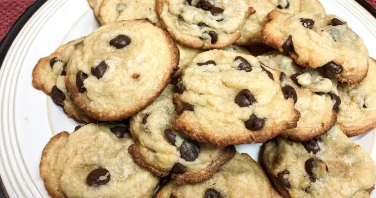 Chocolate Chip Cookies Homemade with 8 Ingredients