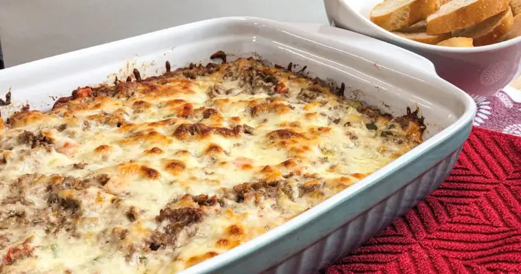 Philly Cheese Steak Dip Recipe