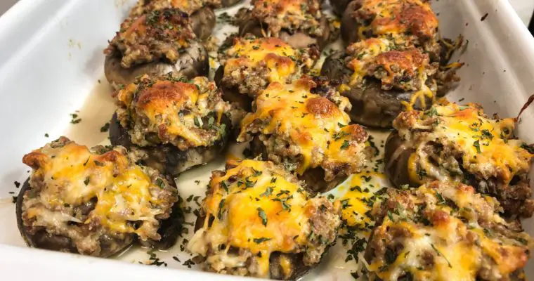 Stuffed Mushrooms Appetizer