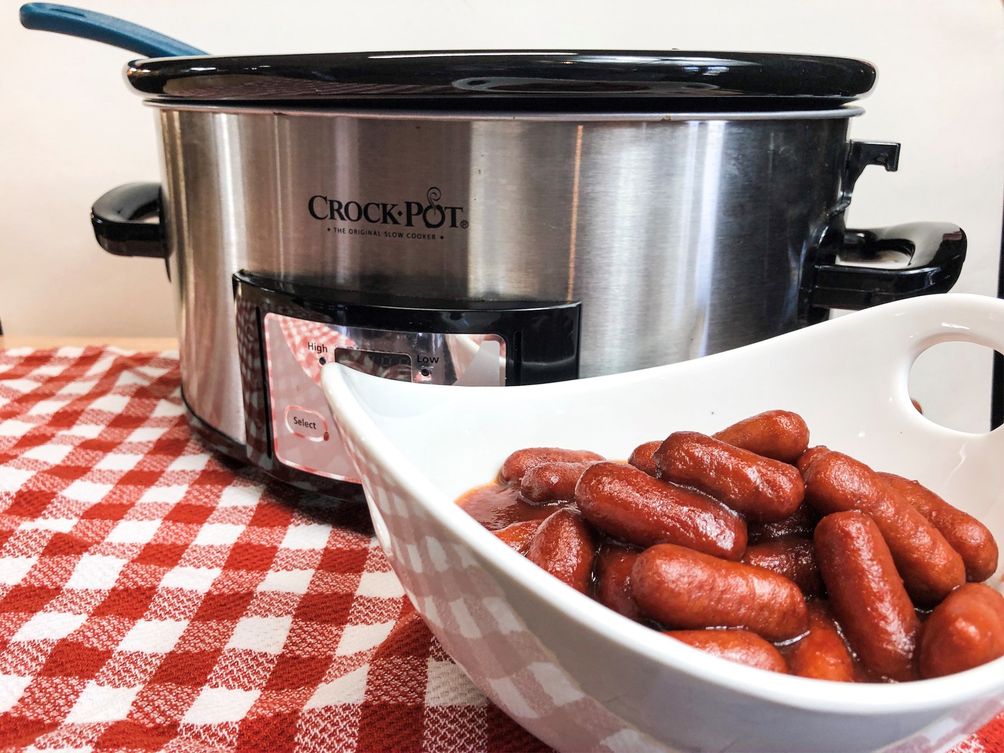 3 Ingredient Crockpot SmokiesCranberry Chili Sauce Catherine's Plates