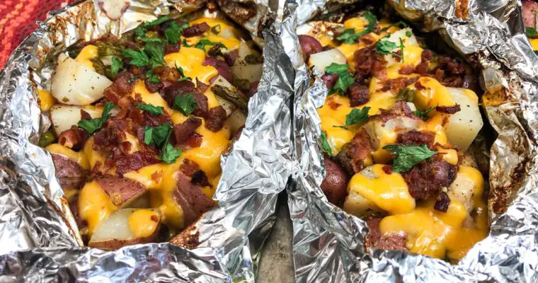 Easy Bacon Ranch Chicken Foil Packet