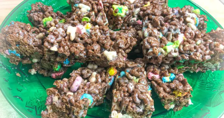 Lucky Charm Marshmallow Treats