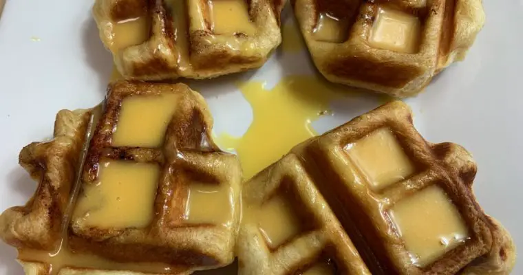 Orange Rolls Waffles