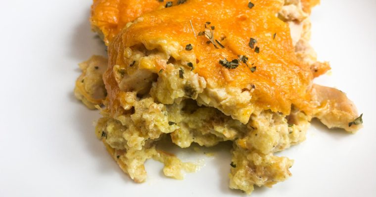 Chicken & Stuffing Casserole