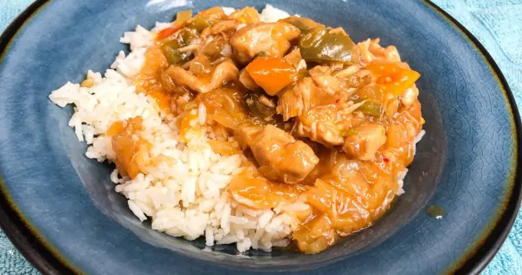 Instant Pot Sweet and Sour Chicken