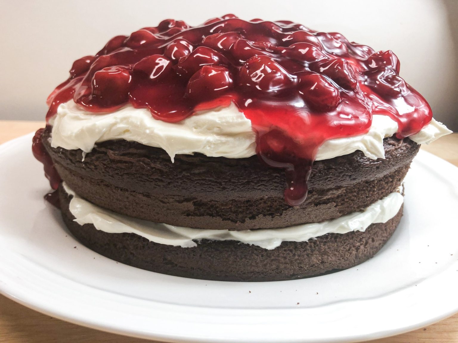 Simple Black Forest Cake Catherine s Plates