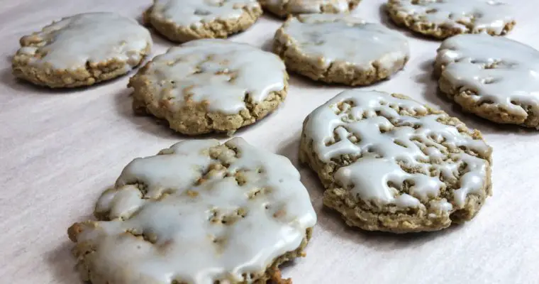 Iced Oatmeal Cookies – The Old Fashioned Way