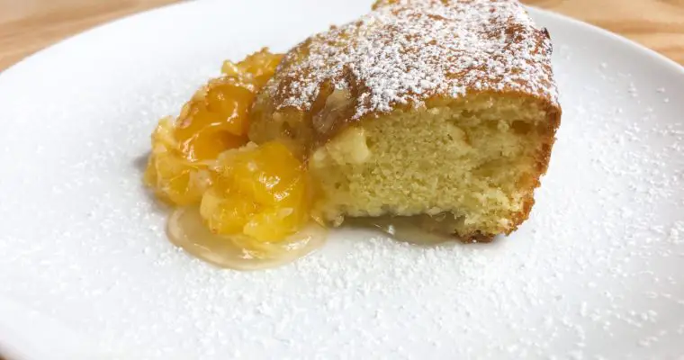 Easy Peach Pie Cake