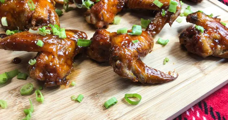 Crockpot Sweet & Spicy Wings