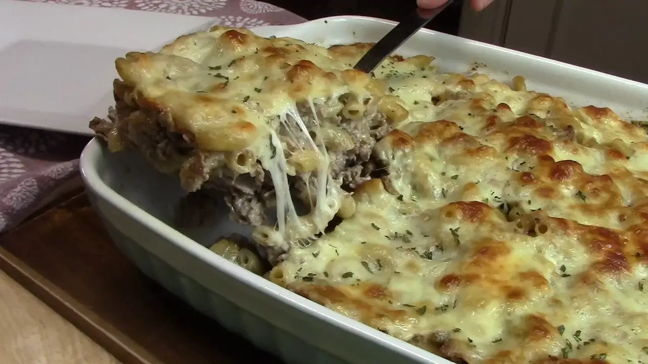 Catherine Plates Philly Cheesesteak & Pasta Casserole – Catherine's Plates