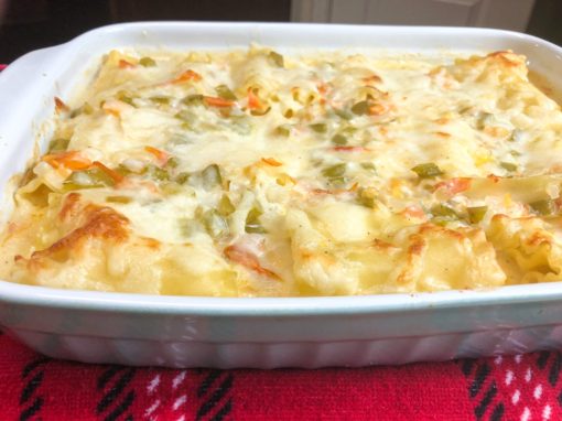 Creamy Chicken Lasagna Rollups with Delicious White Sauce – Catherine's ...