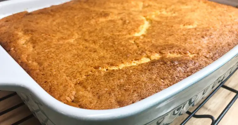 3 Ingredient 7-UP Cobbler Cake