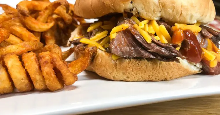 Crockpot Beef ‘N Cheddar Arby’s Copycat Recipe