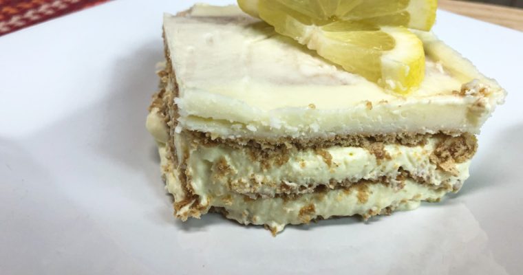 No Bake “Lemon” Icebox Cake