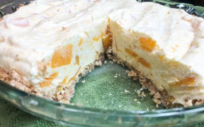 Peach Cheesecake Pie – Freezer Dessert
