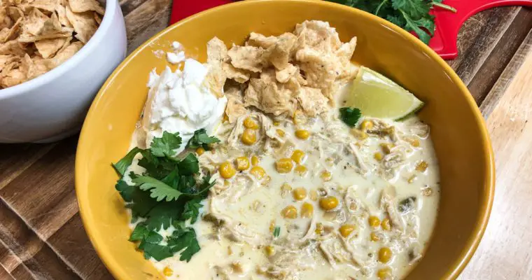 Crockpot White Chicken Chili