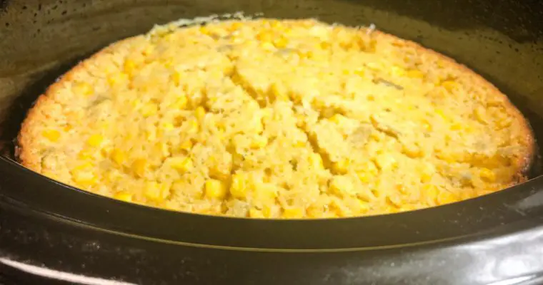 Crockpot Corn Casserole