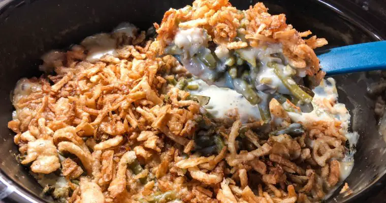 Crockpot Green Bean Casserole