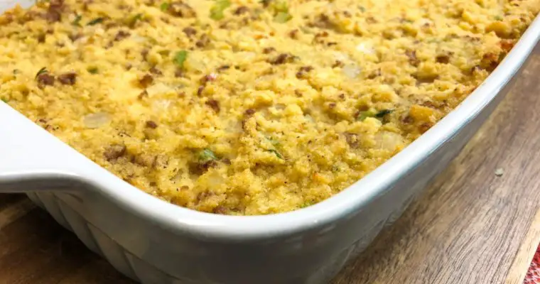 Cornbread & Sausage Dressing