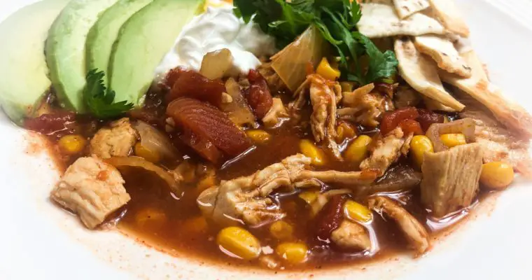 Crockpot Enchilada Soup – Dump & Go Recipe