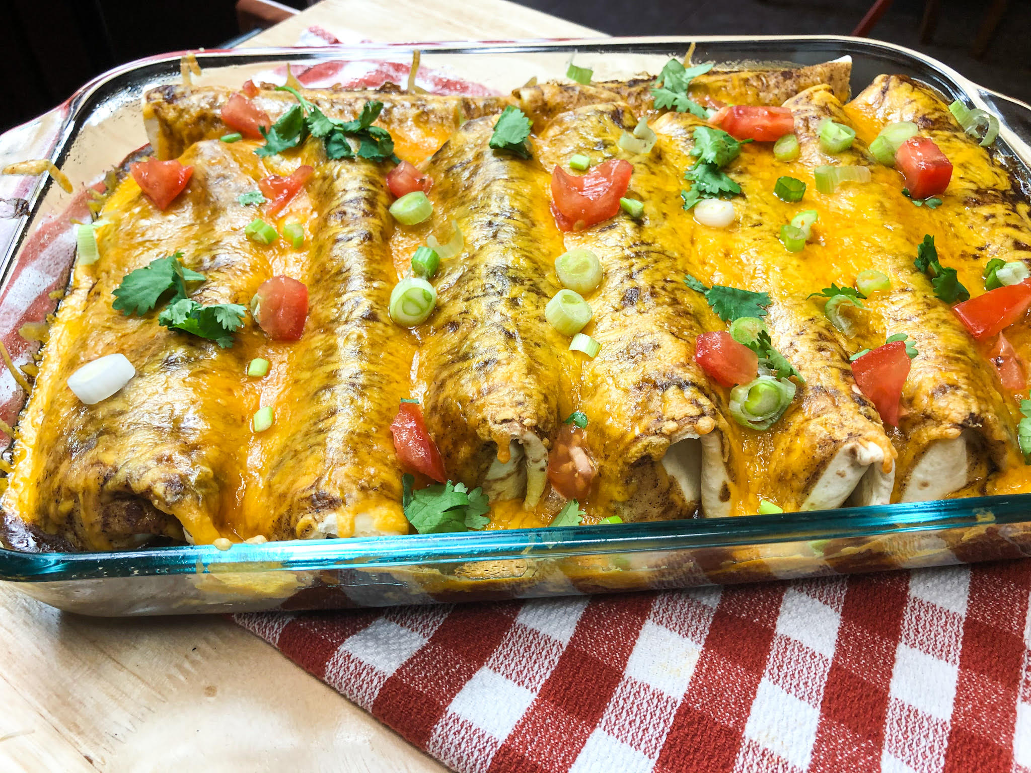 Smothered Beefy Burritos – Catherine's Plates