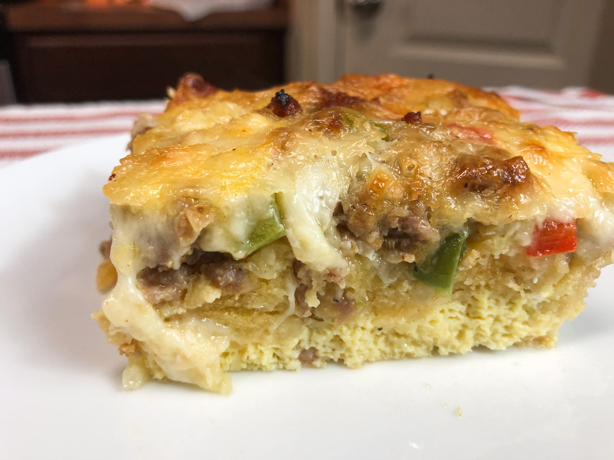 Bubble Up Crescent Roll Breakfast Casserole – Catherine's Plates