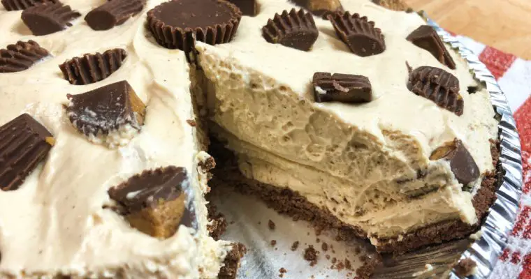 Peanut Butter Pie with Chocolate Crust