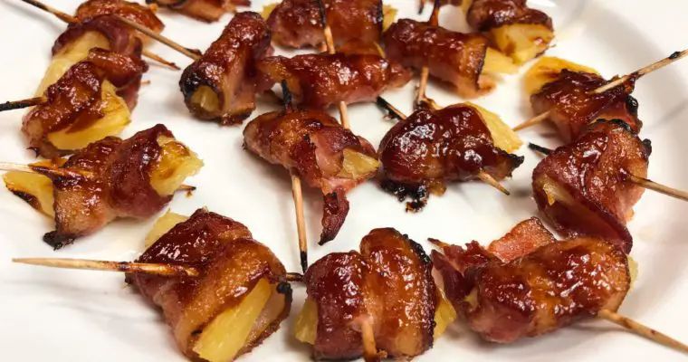 Pineapple BBQ Bacon Bites