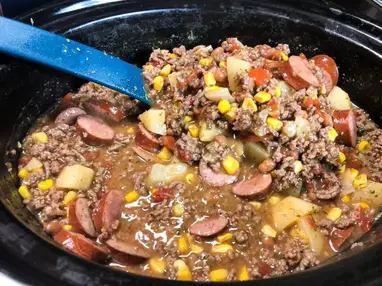 Crock Pot Cowboy Casserole