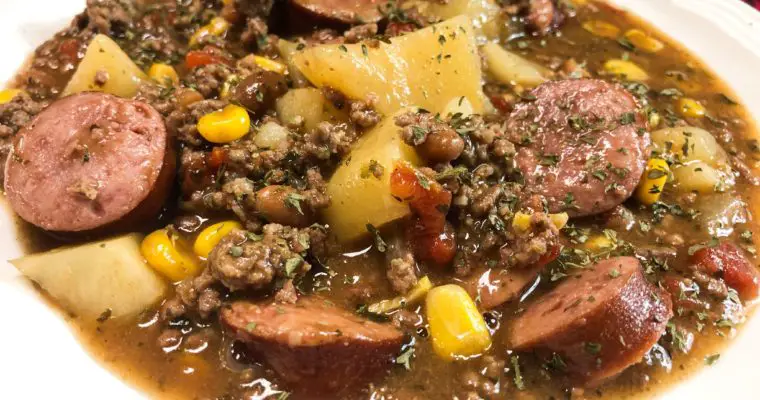 Crockpot Cowboy Stew