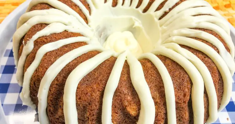 7up Bundt Cake using Box Cake Mix