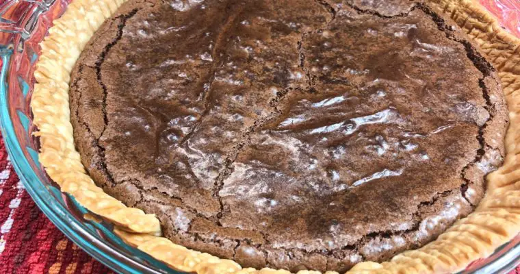 Chocolate Crack Pie