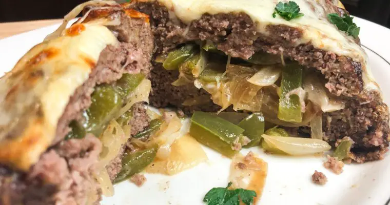 Philly Cheesesteak Meatloaf