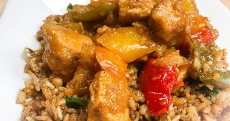 Crockpot Sweet & Sour Chicken